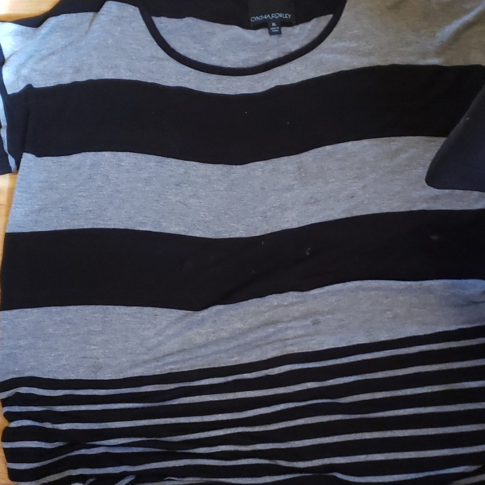 Black and Gray shirt